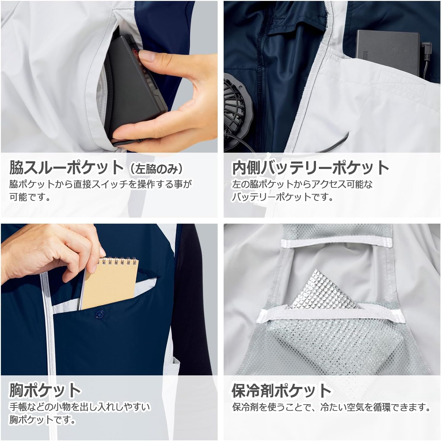 Amazon.co.jp: [ミドリ安全] クールファン 電動ファン対応 (ファン別売