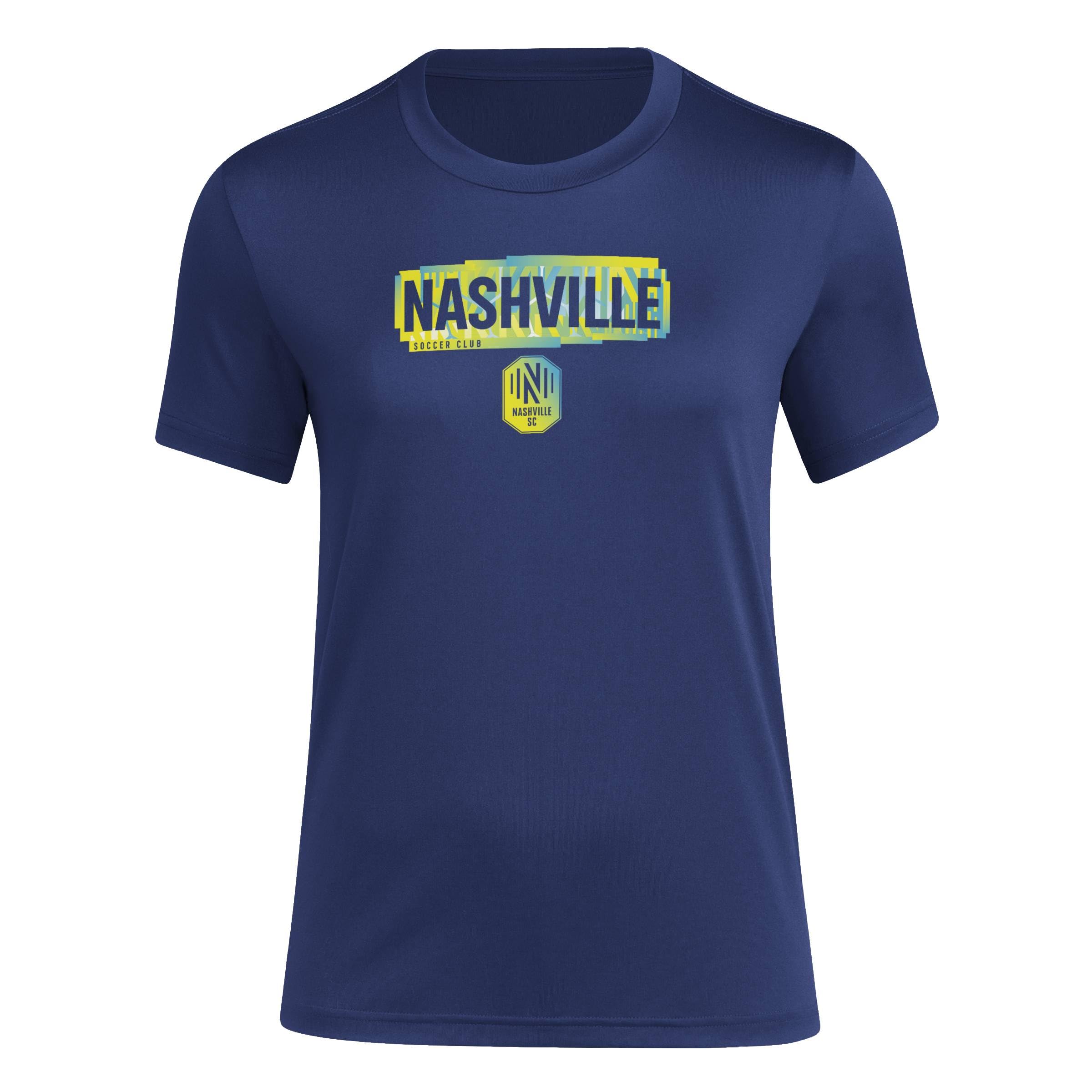 adidas Women's MLS Team Pre-Game Short Sleeve T-Shirt