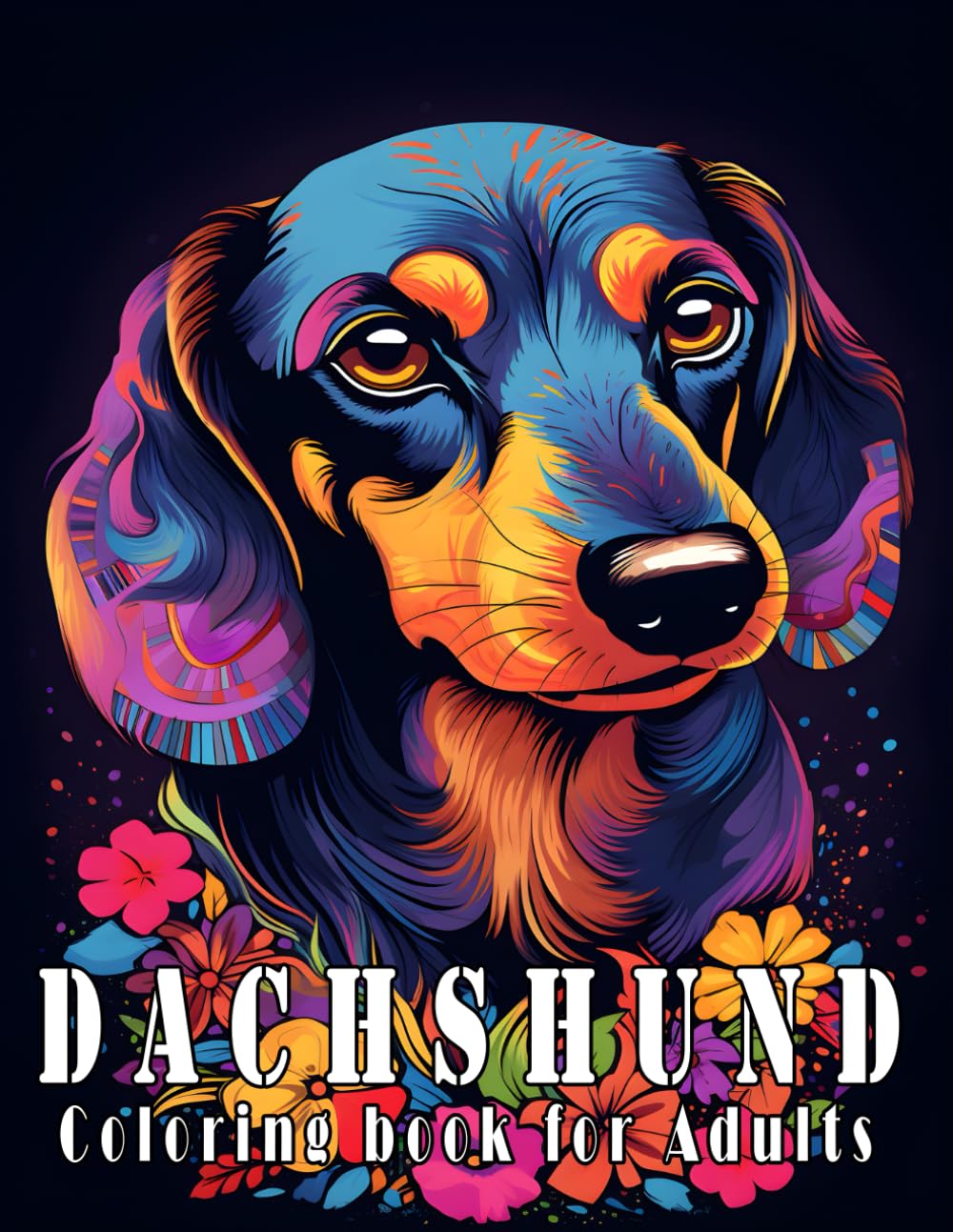 Amazon.com: Dachshund Coloring Book for Adults: Relaxing Designs ...