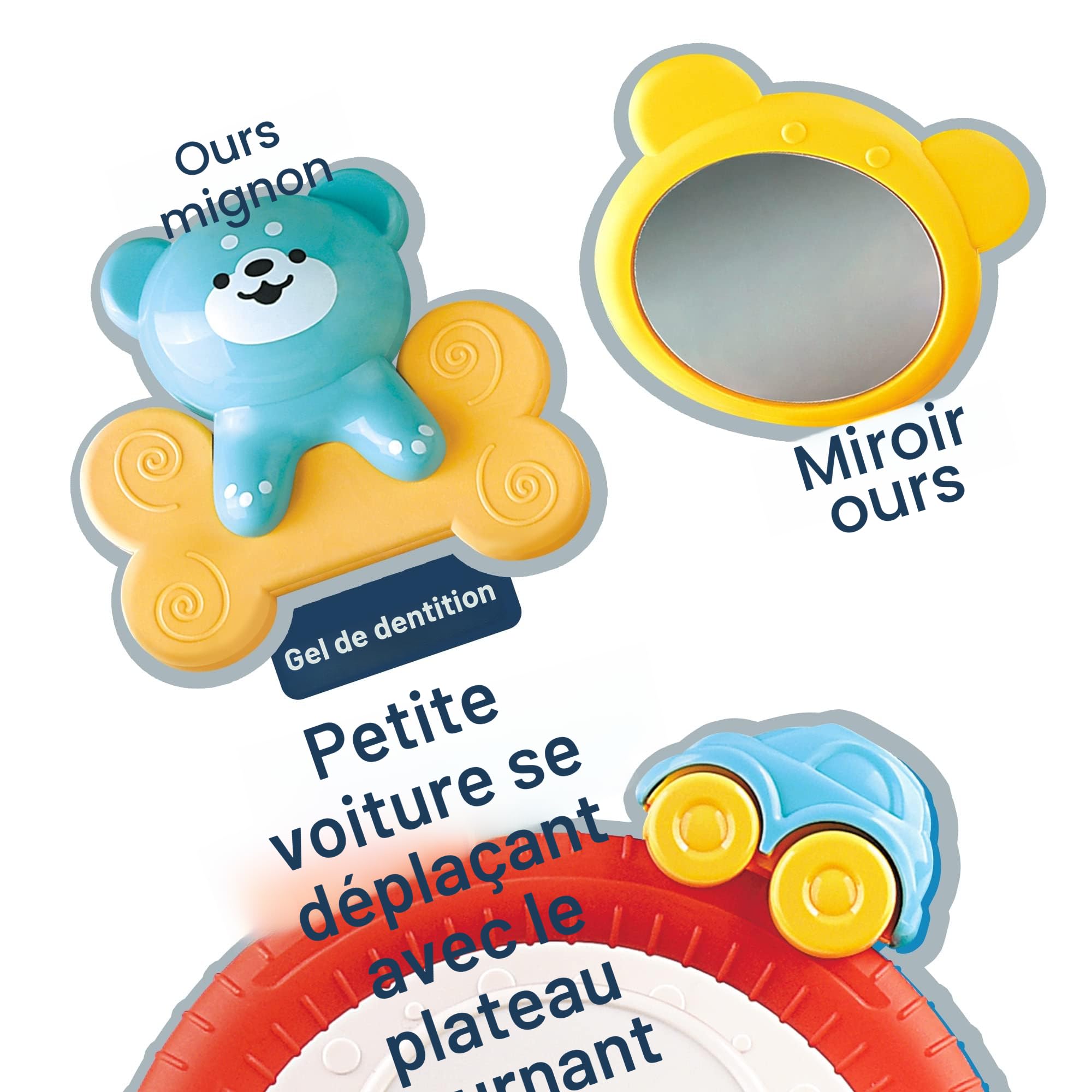 Siège auto pour bébé avec volant (volant) , pour 6-36 mois