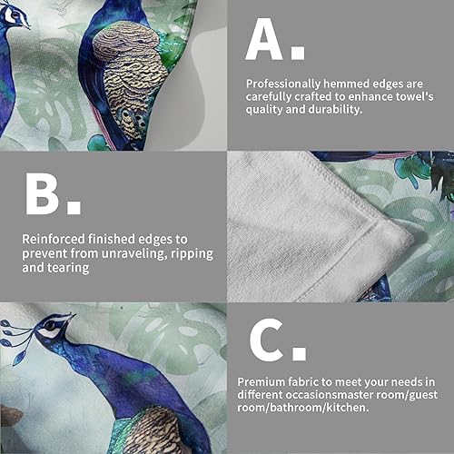 Vista 17 de Toallas de mano en blanco y negro – Toallas clásicas a rayas blancas y negras, toallas de baño modernas y sencillas, toallas de baño absorbentes