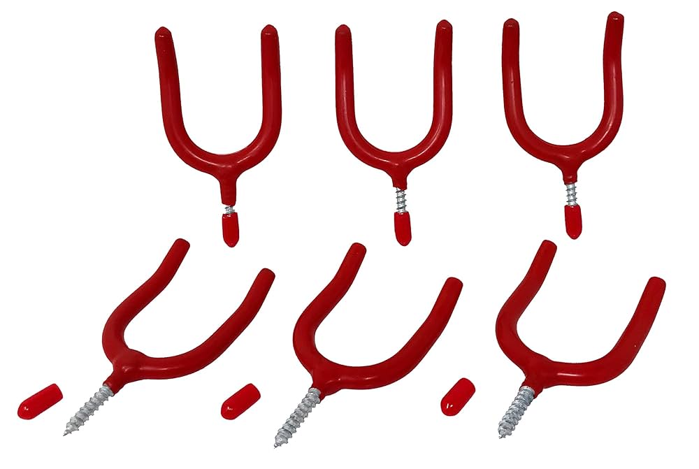 nicho★ Tetra-Teknica Hardware Screw-in U-Shape Garage Storage Wall