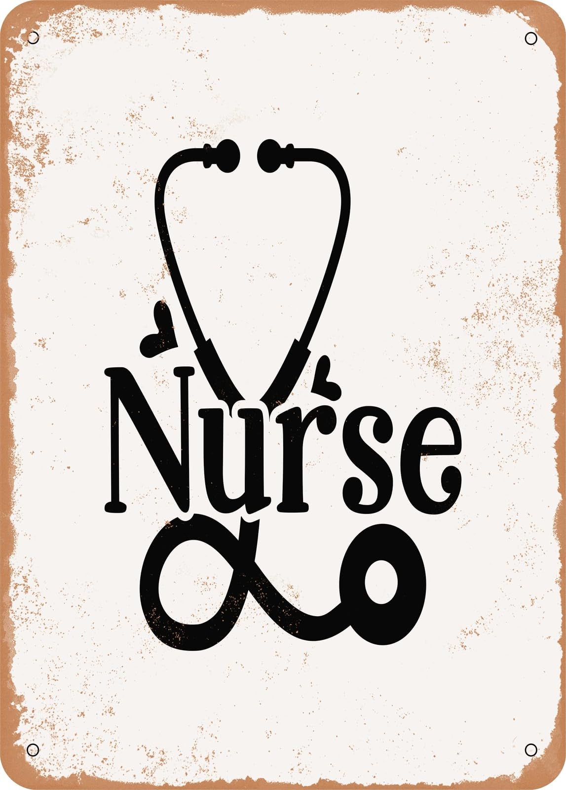 Metal Sign - Nurse - 3 - Vintage Look home decor