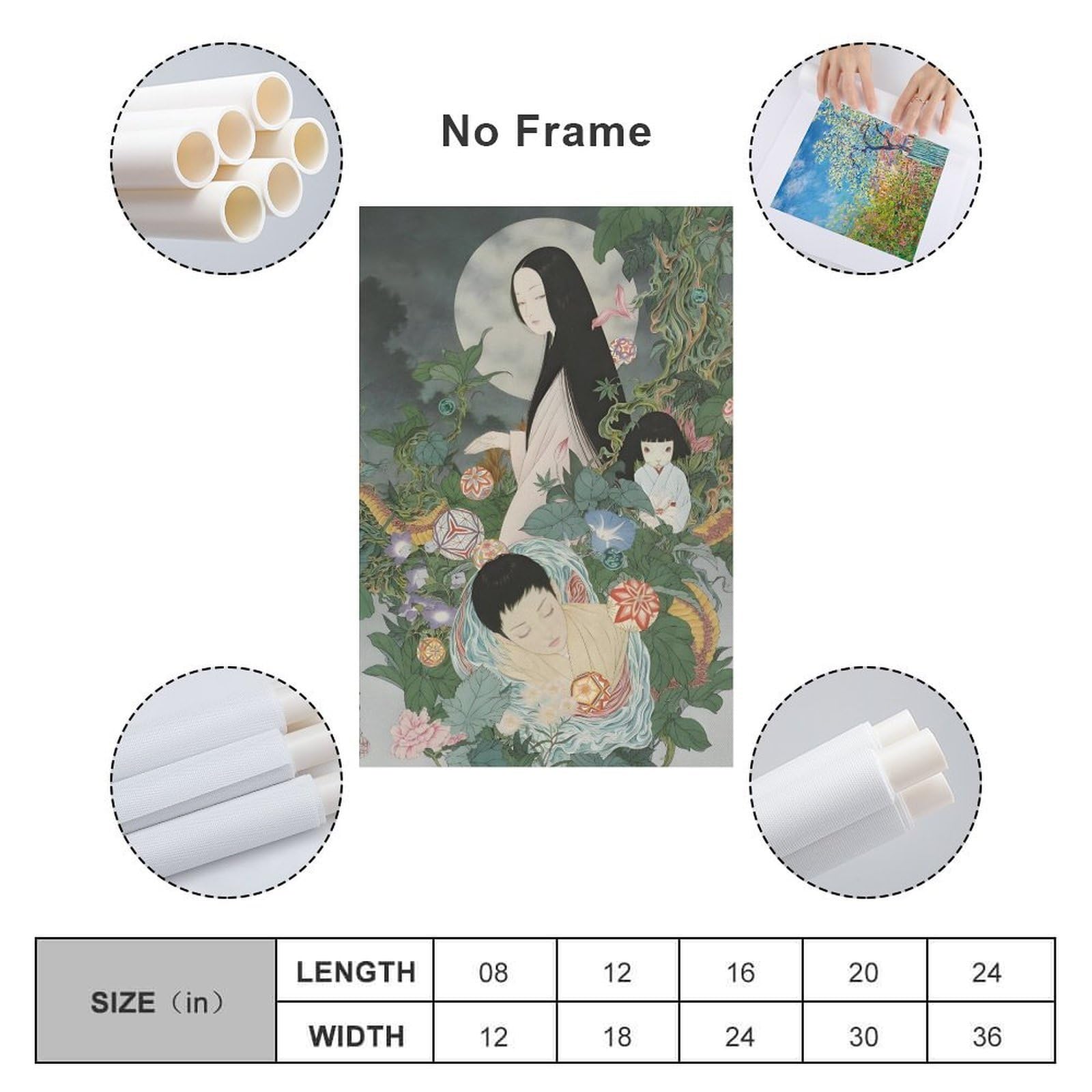 Amazon.co.jp: 山本タカト草迷宮鬼譚有名な画家たち画集绘画作品集