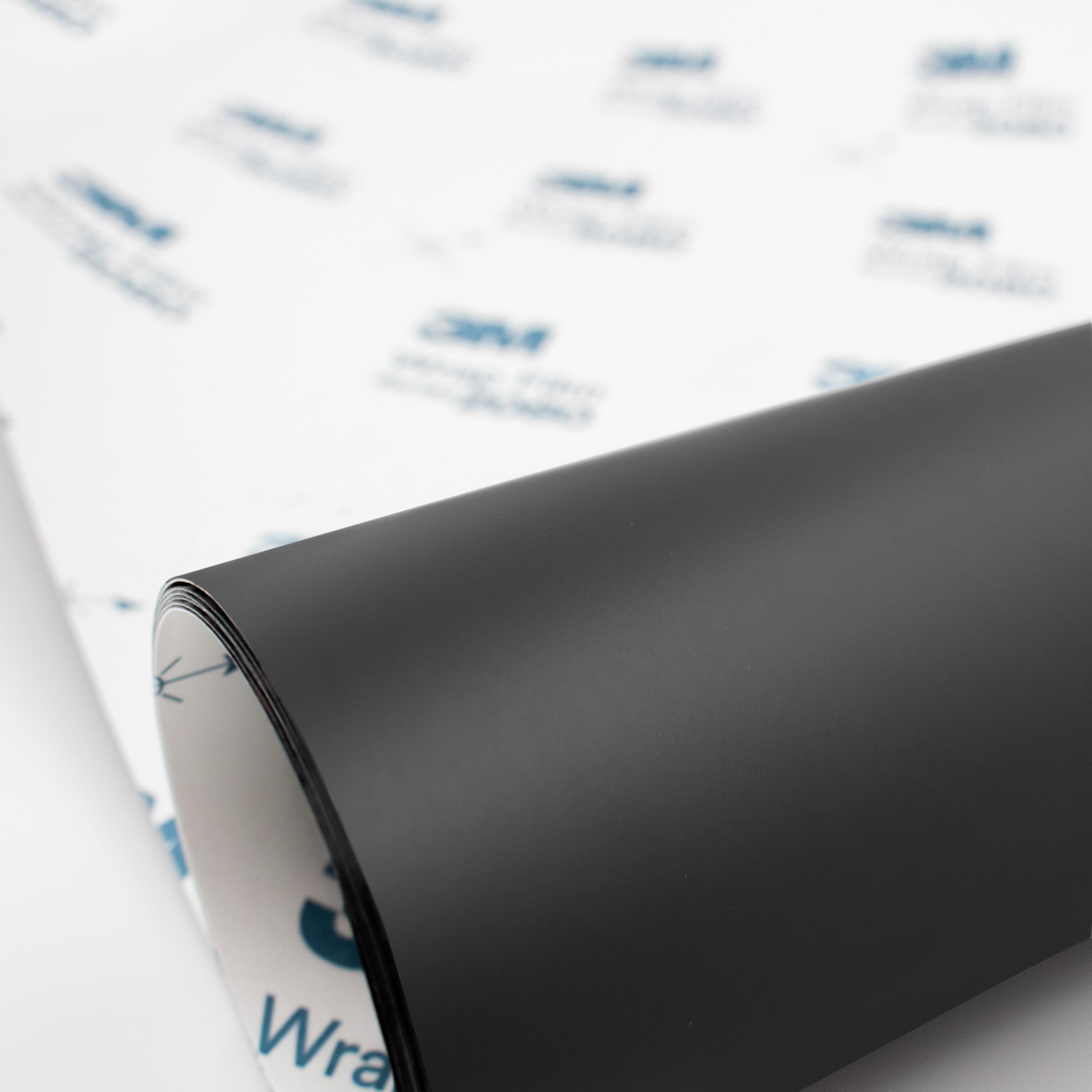 Finest Folia 3M 2080 - Pellicola autoadesiva per auto, 152 cm x 35 cm, colore: Nero opaco
