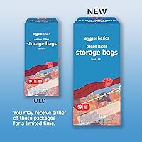 Vista 2 de Yaxa Basics Slider - Bolsas de almacenamiento de alimentos, sin BPA, 90