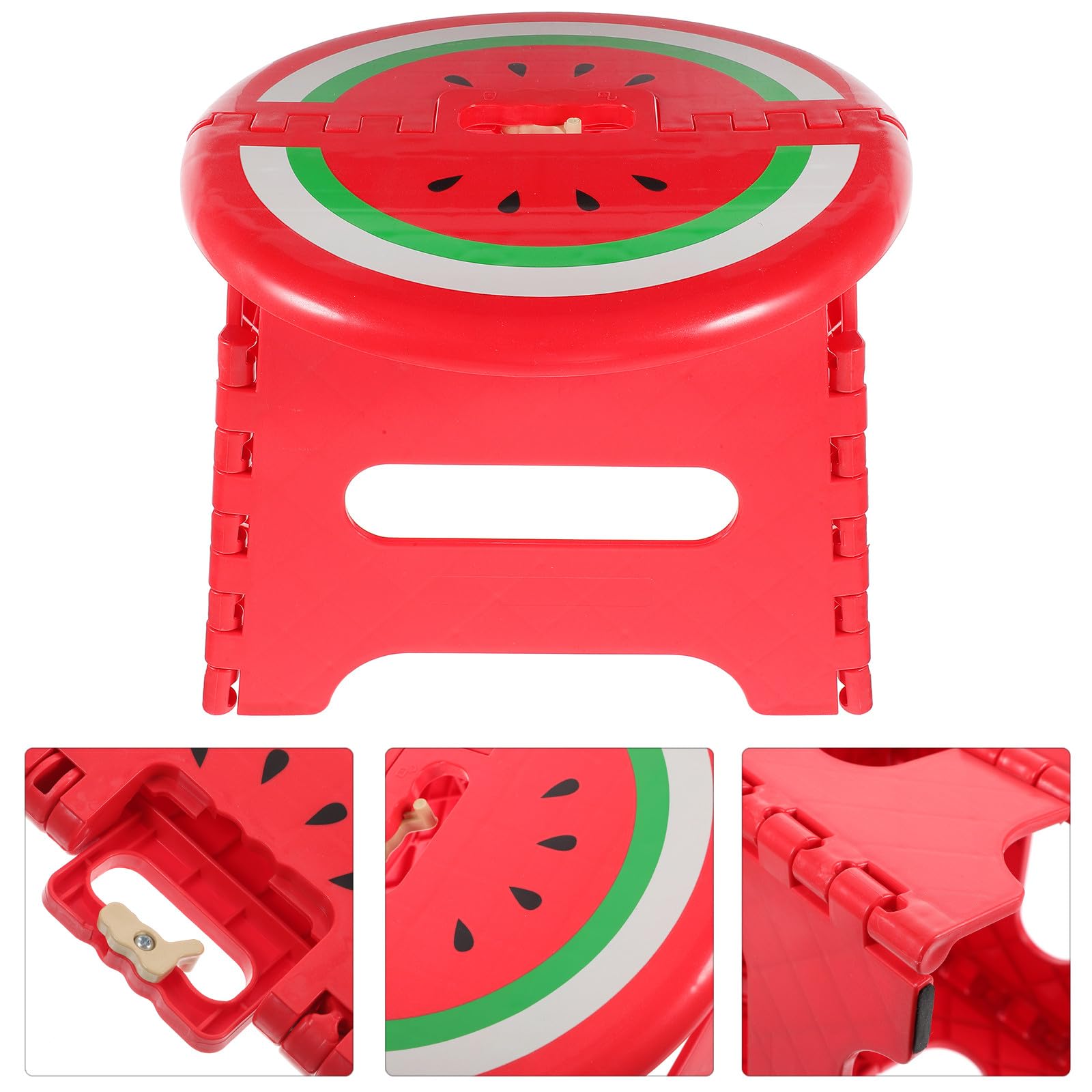 MAGICLULU Sgabello Pieghevole in Plastica, Portatile e Resistente, Sgabello da Campeggio e Pesca per Uso Esterno, per Viaggi, Giardinaggio e Attività All’aperto