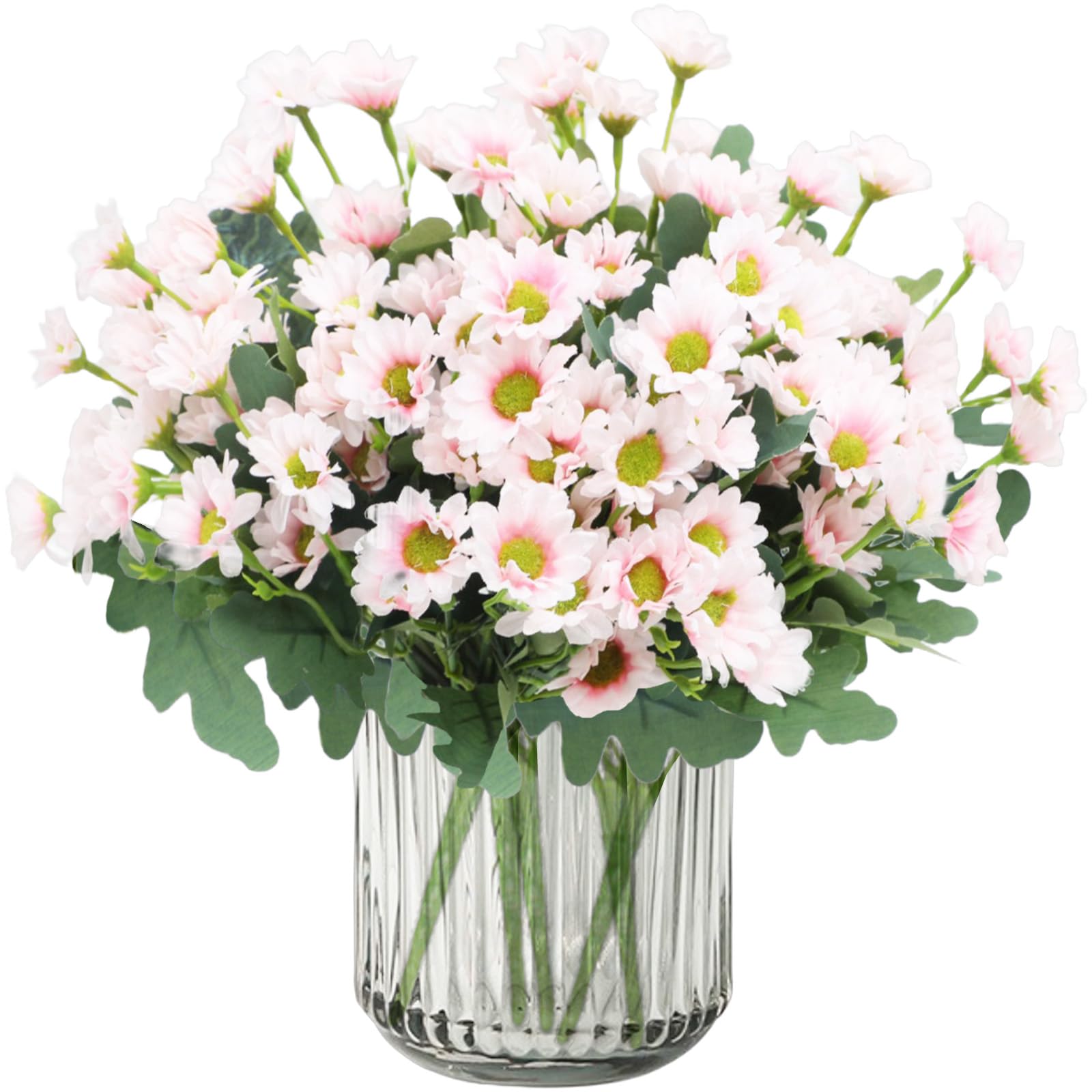 astylishome Artificial Flowers Outdoor Grave Long Stem Artificial Full Bloom Buds Faux Bouquets for Home Hotel Flower Arrangement Party Decor 3608