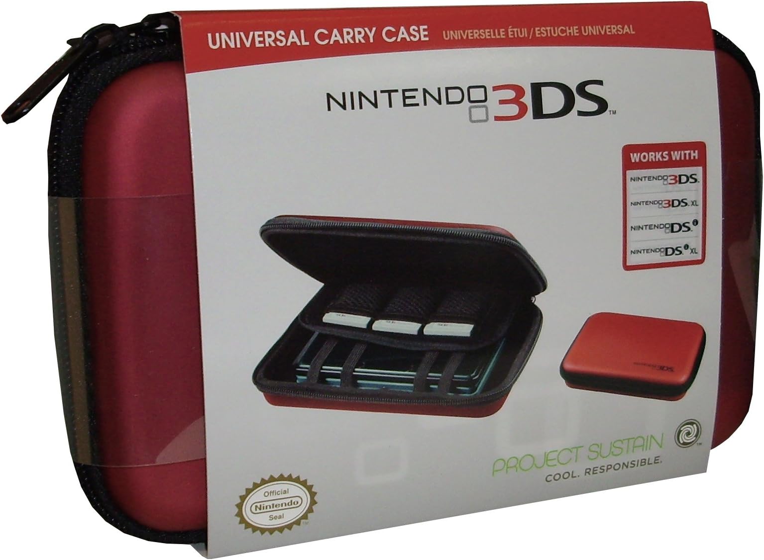Maxwise Carry Case Red Storage