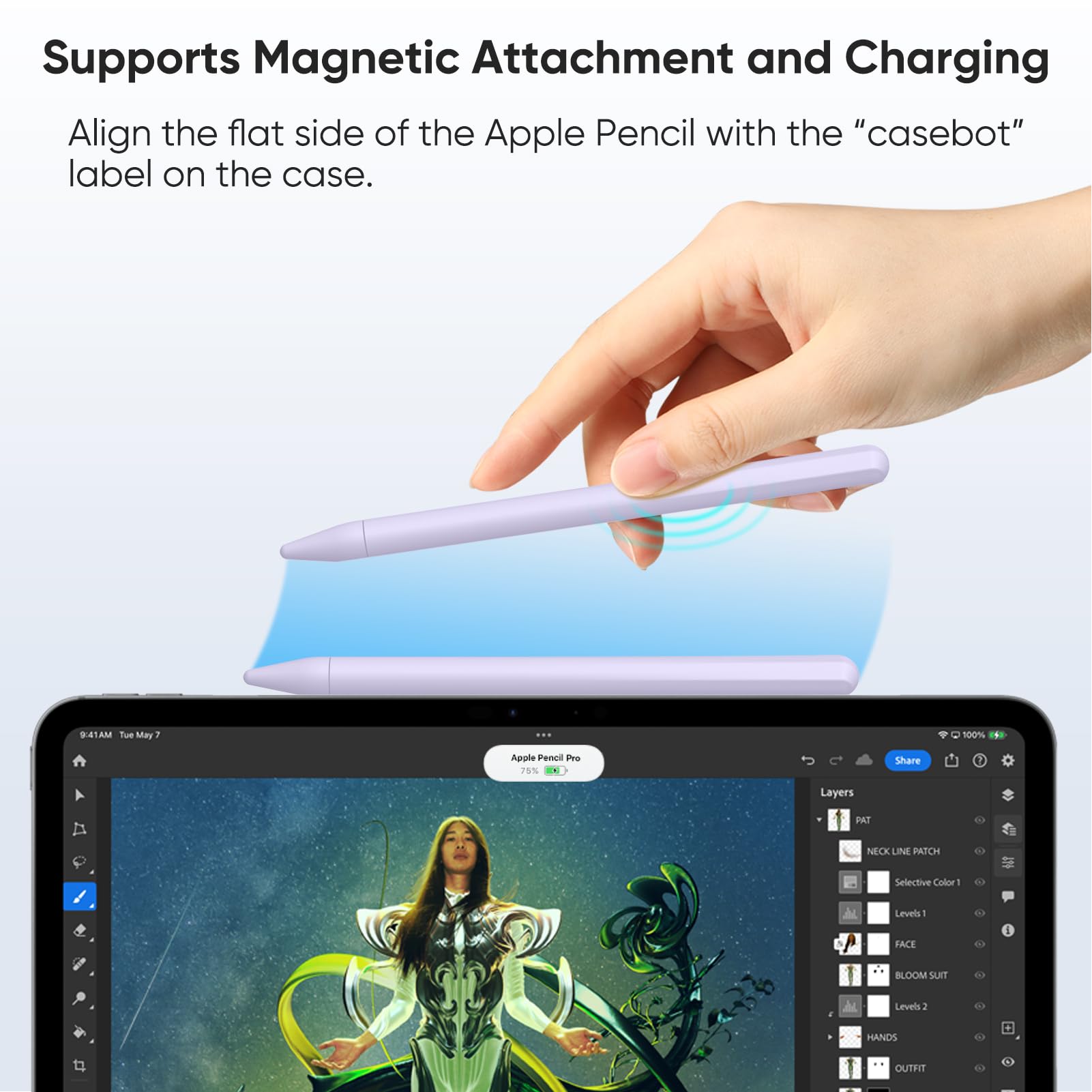 Amazon.com: Fintie Silicone Sleeve for Apple Pencil Pro & Apple