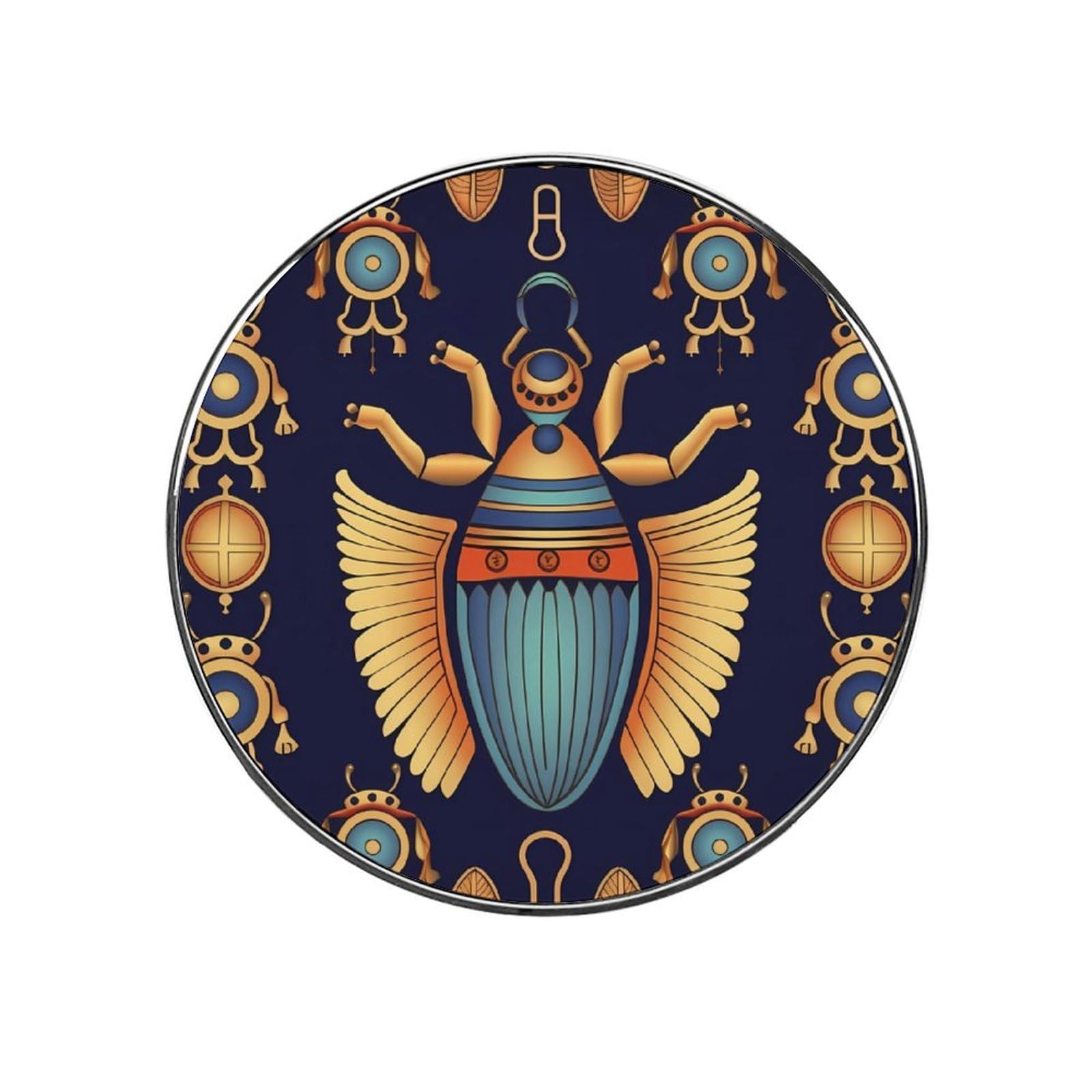 Fridge Magnets Waterproof Heavy Duty Small Strong Magnet Egyptian Scarab Refrigerator Magnets Cute Magnetic Locker Accessories Mini Decorative Magnet for Whiteboard Office Kitchen Decor