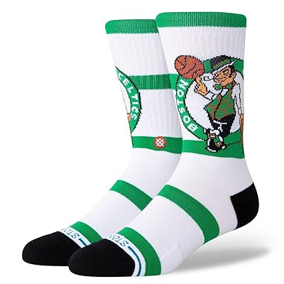 Stance Prep Boston Celtics Crew Cut Socks Shoes Green