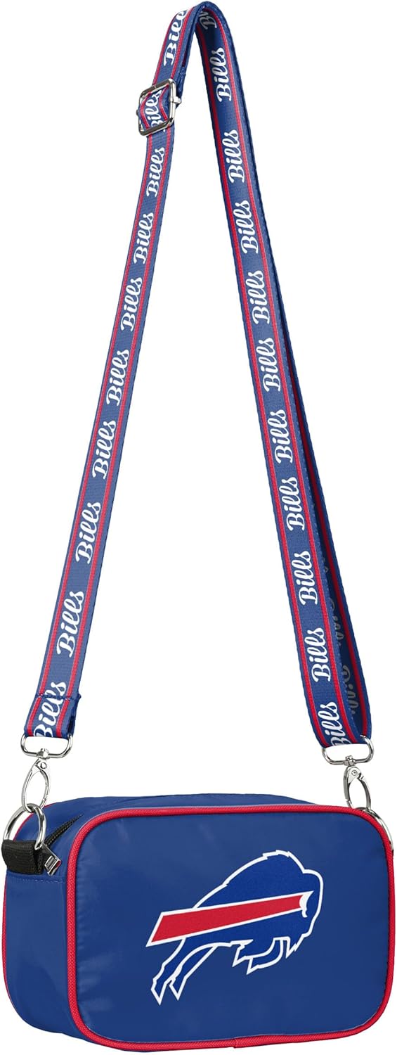 FOCO NFL Logo Solid Crossbody Bag, Team Color - Image 4