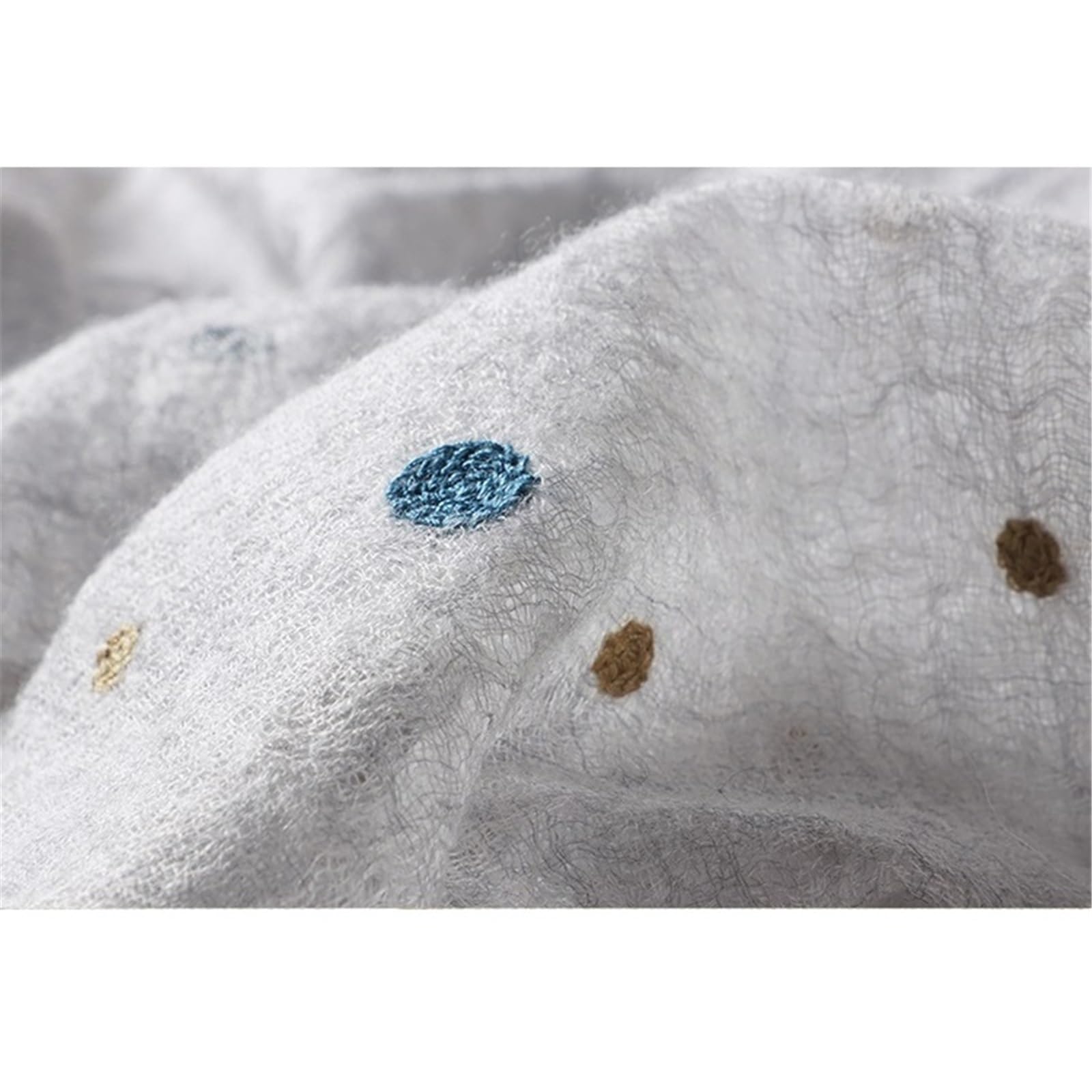 Coprispalle Elegante sciarpa a pois, caldo scialle in cashmere for autunno e inverno da donna Sciarpa