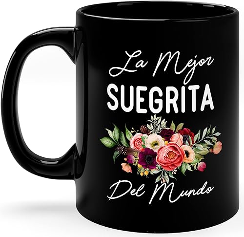 Taza La Mejor Suegrita Del Mundo, regalo para suegra, la mejor suegra del mundo, regalo de cumpleaños, regalo para el día de la madre, regalos para
