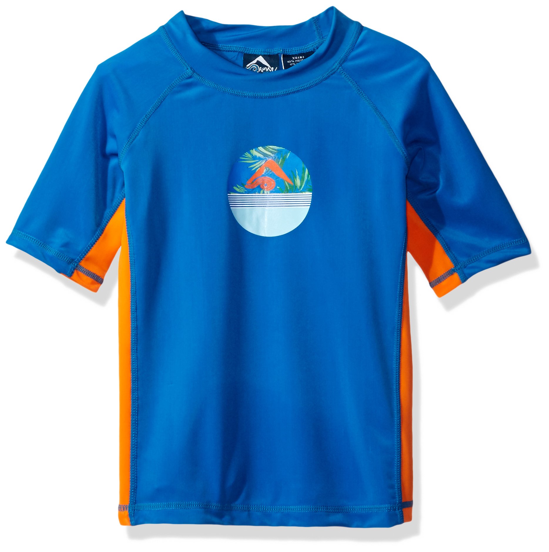 Kanu Surf Boys Voyage UPF 50+ Sun Protective Rashguard Swim Shirt