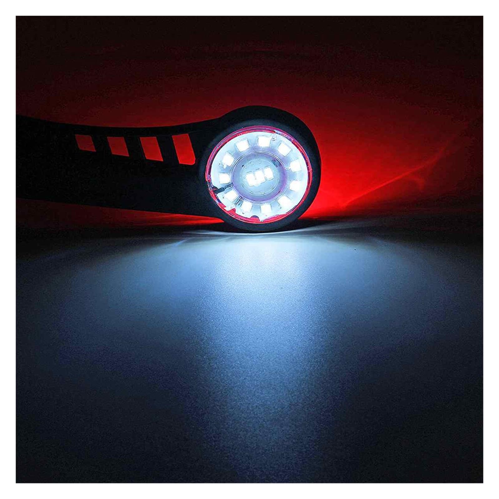 DEHIWI Lámparas incandescentes 1 Par De Luces LED De Indicador Lateral Para Remolque Universal, Lámpara De Señal, Luz Trasera Para Camión, Camión, Autobús, Caravanas, Accesorios De Lámparas, 1 Par