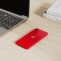 Vista 2 de Apple iPhone SE 3rd Gen, 64GB, RED - GSM Carriers (Renewed)