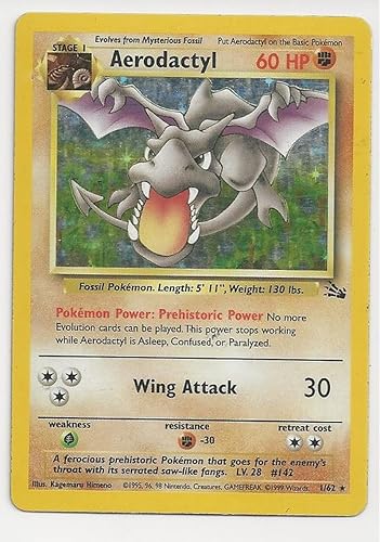 Aerodactyl HolofoilFossil1Juguete