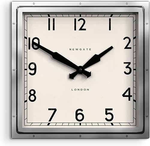 Retro Stainless Steel Wall Clocks image