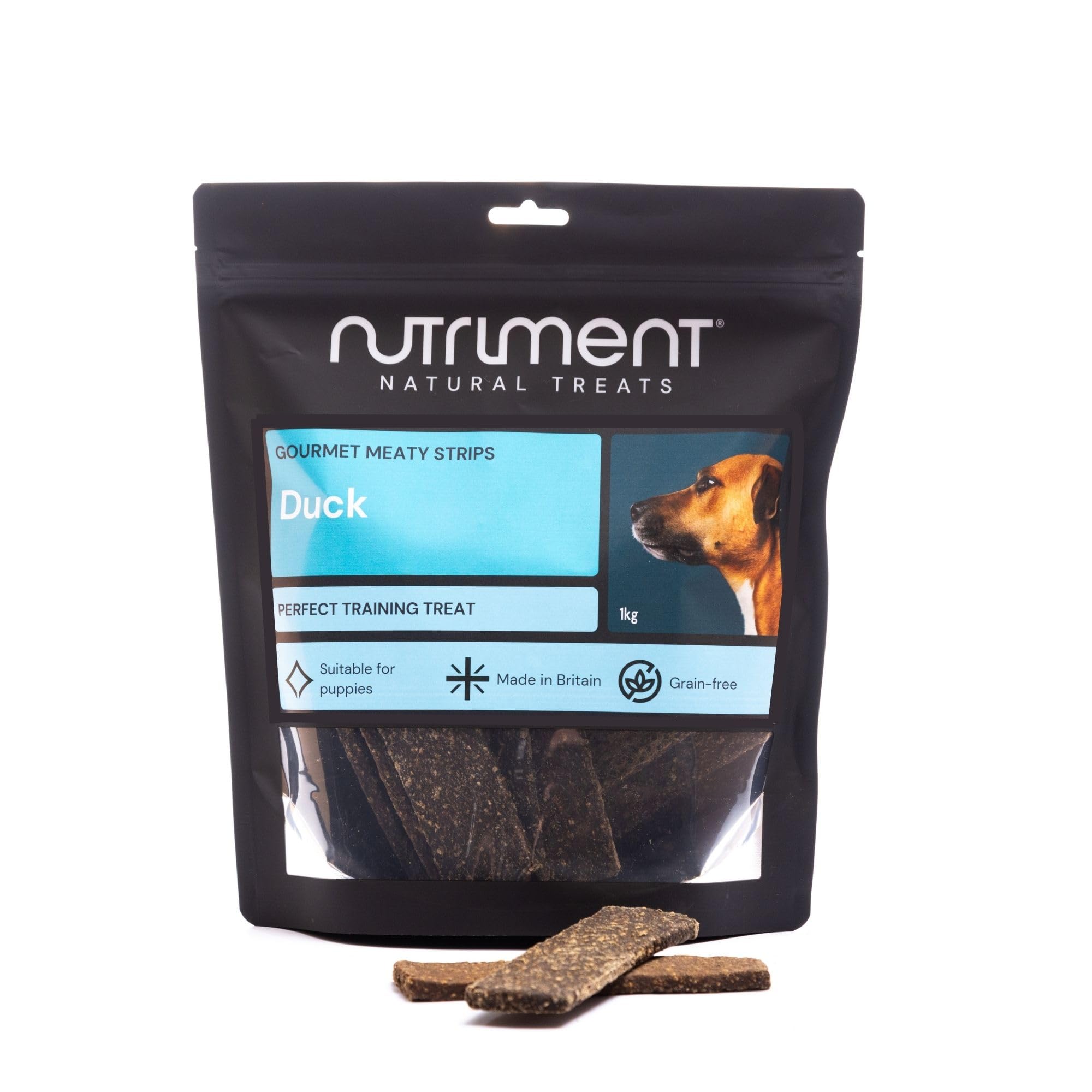 Natural Treats Duck Gourmet Meaty Strips (1kg) Highly Digestible High Protein Treats