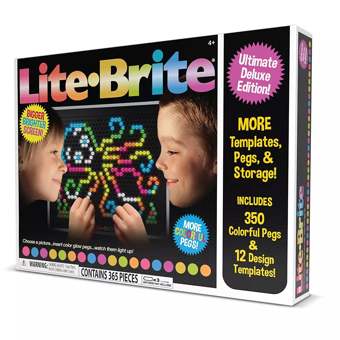 Lite Brite Magic Screen : Lite-Brite Flat Screen Official Rules ...