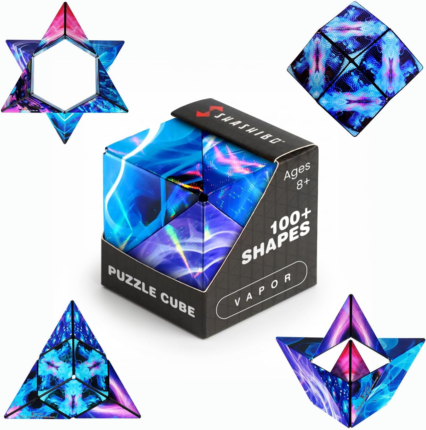 Shashibo DODECA Magnetic Puzzle Cube, Stress Relief Fidget Toy