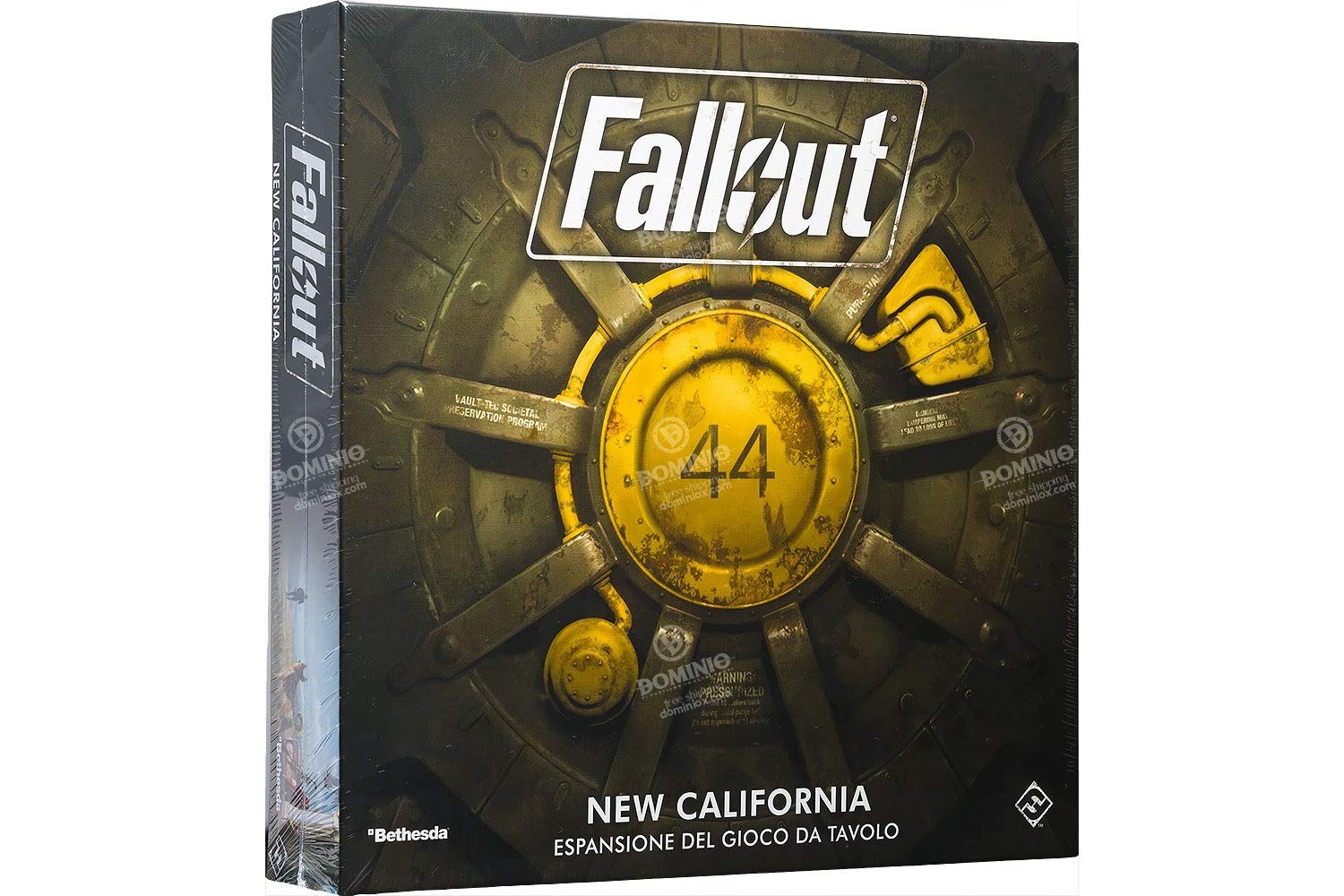 Asmodee - Fallout: New Kalifornien, Brettspiele-Erweiterung, 9811