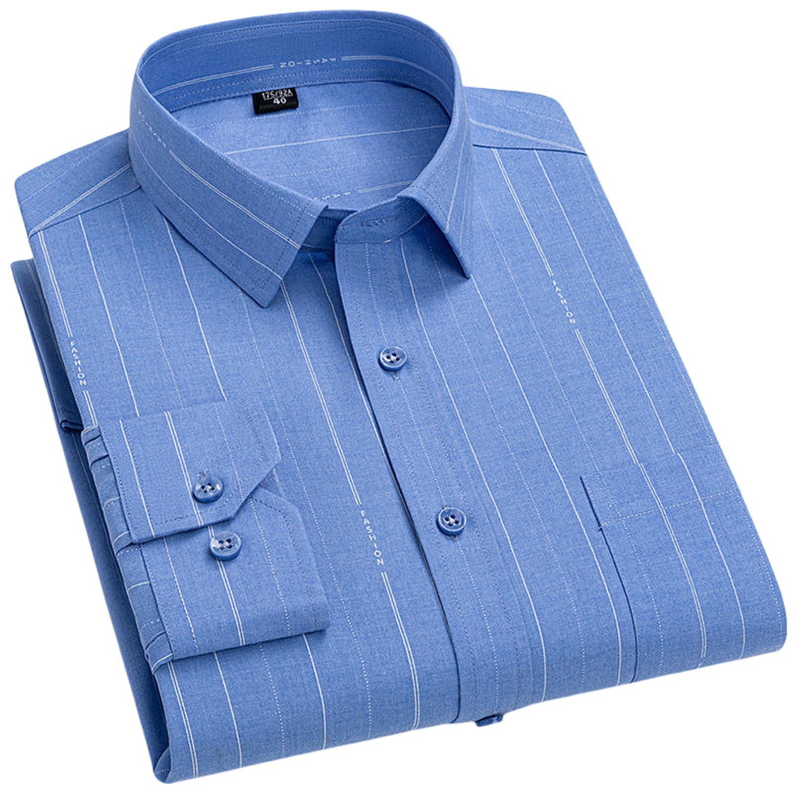 Camisa manga larga hombre verano transpirable cuadros 8