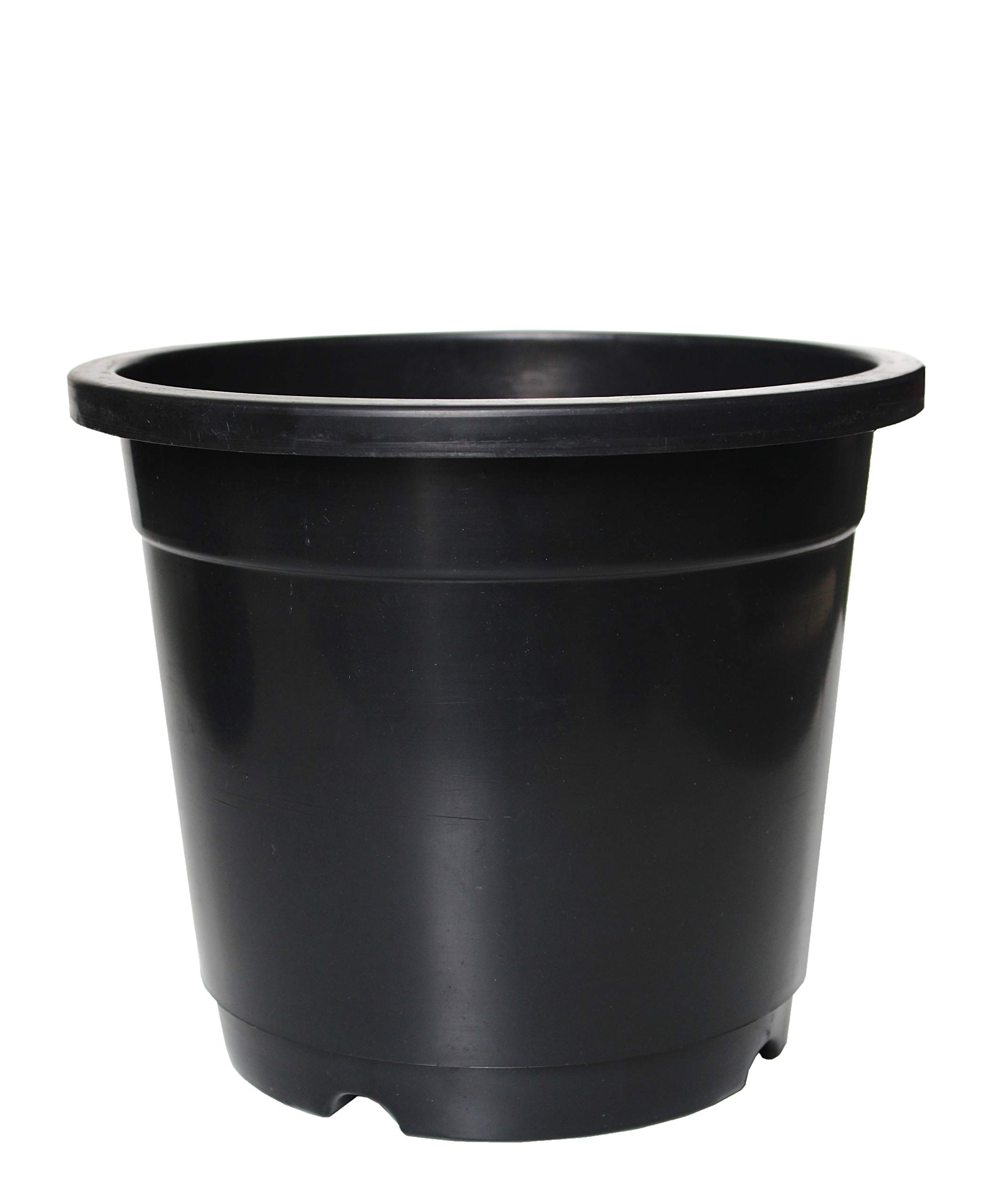 Gardens Need 100% Virgin Plastic Nursery Pot -9" | Set of 4 Planter, (23cm x 20cm x 23cm, Black) (B087MS9DCB) Amazon Price History, Amazon Price Tracker