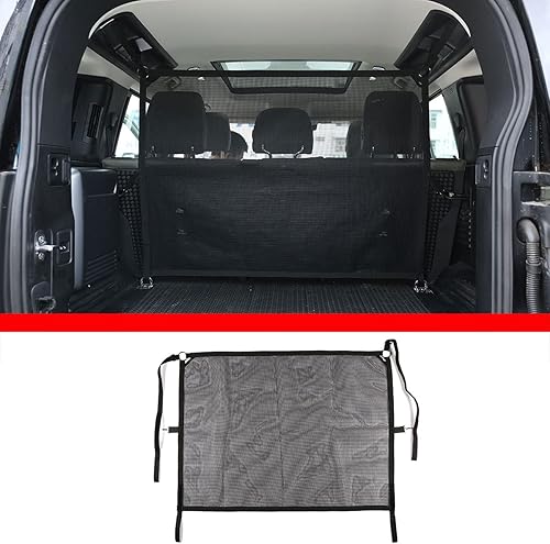 YIWANG Divisor de mascotas Crossover Vehículo de malla de malla de barricada de división para puerta de sujeción para Land Rover Defender 110 2020