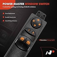 Vista 3 de A-Premium Master - Interruptor de ventana eléctrico compatible con Dodge Sprinter 2500/3500 2005-2009 y Mercedes-Benz Sprinter 2005-2012, lado