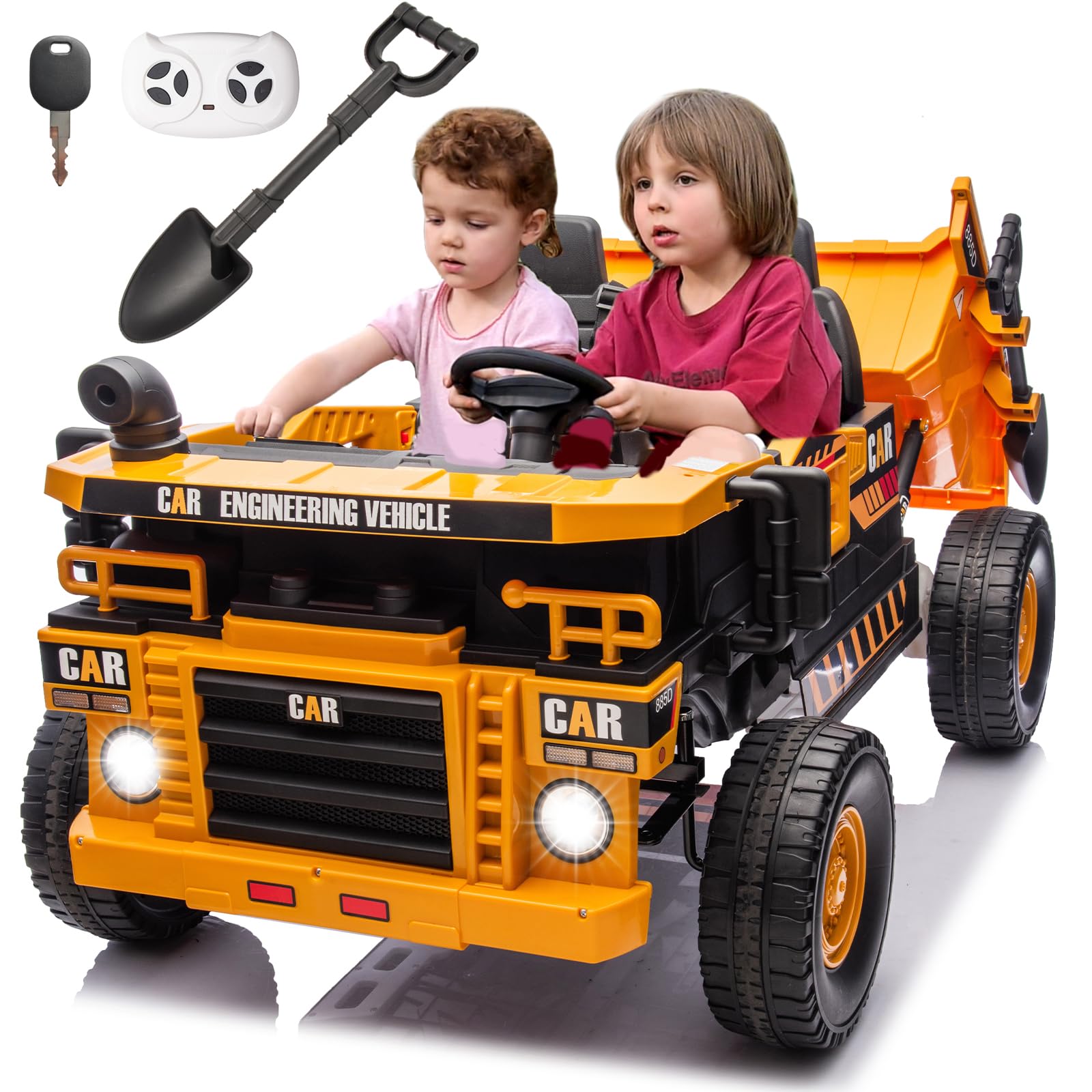 24V Ride On Toys for Big Kids 24V Ride On Dump Truck Kids' Electric Vehicle