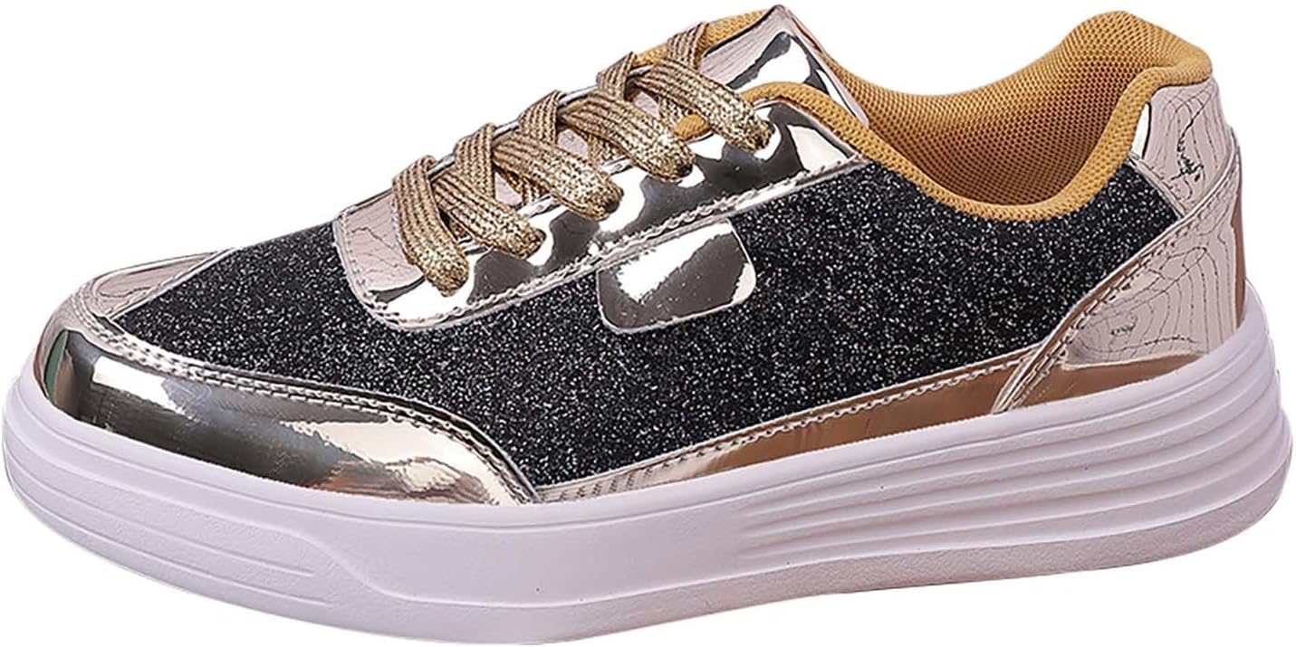 Womens Trainers Wide Fit Wedge Sport Sneakers Casual Fashion Non Slip Sport Shoes Lightweight Low Top Soft Sole Slip on Orthopedic Trainers Breathable Mesh Arch Support Footwear