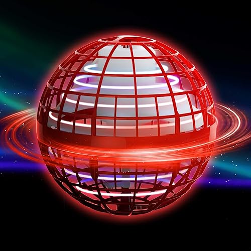 Juguete de bola de orbe volador 2023, giratorio de orbe flotante con boomerang mágico y función flotante, regalo genial de mini esfera para niños y