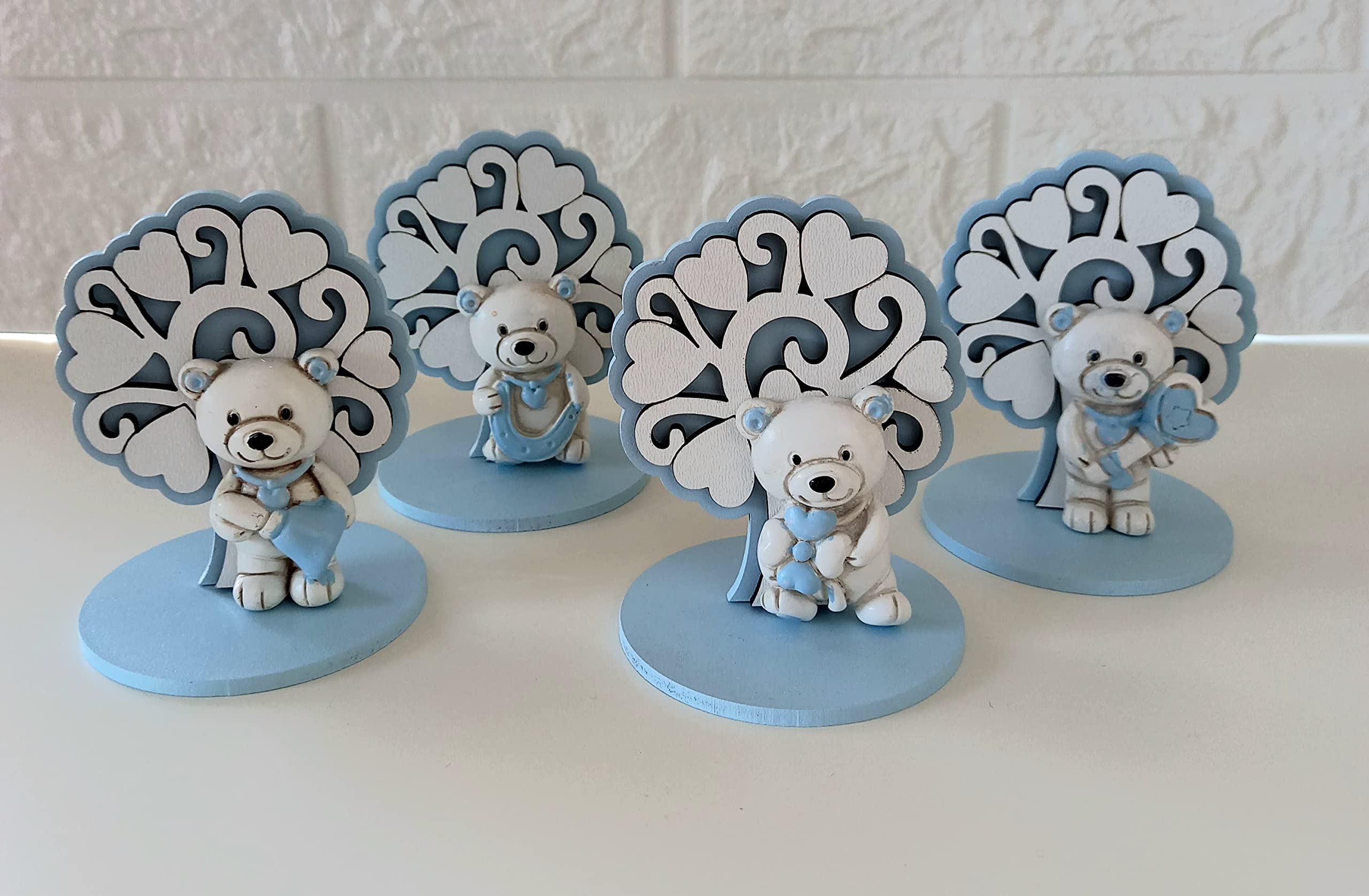 Digiglio BomboniereTree of Life Celestial Favor with Bear 4 Assorted