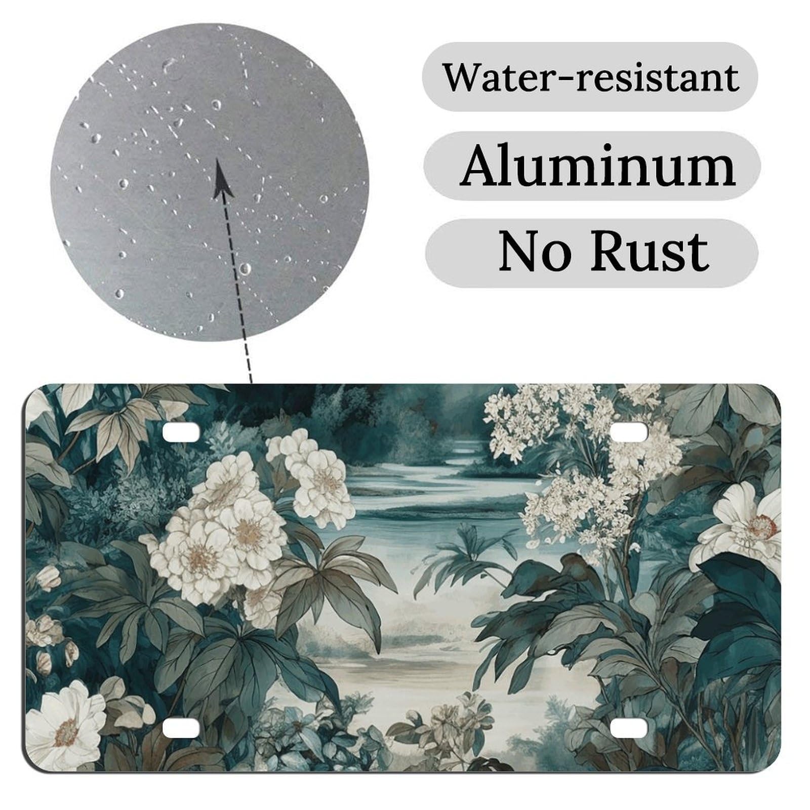 Placa De Matrícula De Sublimación En Blanco, 10 Unidades, Tr | Cuotas Sin Interés