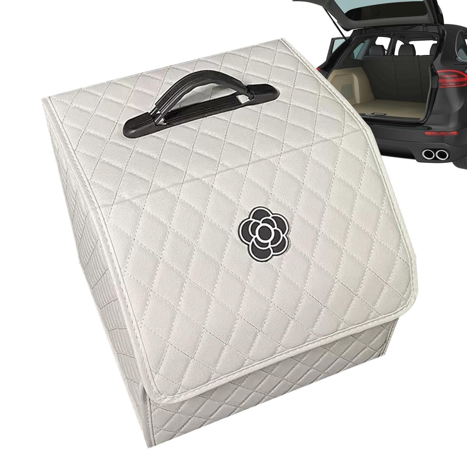 Organisateur de coffre de voiture pliable pour stopper les objets qui glissent