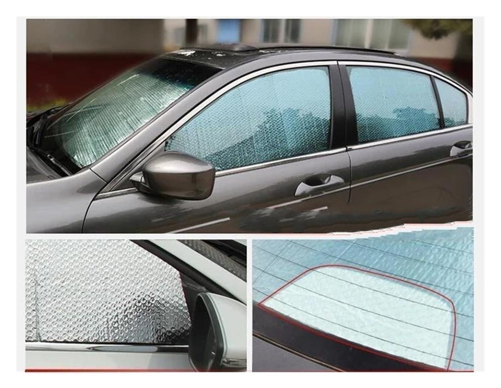 Parasoles Laterales Para Jeep Para Grand Para Cherokee Para WK2 2014-2021 Parasoles Coche Cubiertas Visera Parabrisas(All Sunshades)