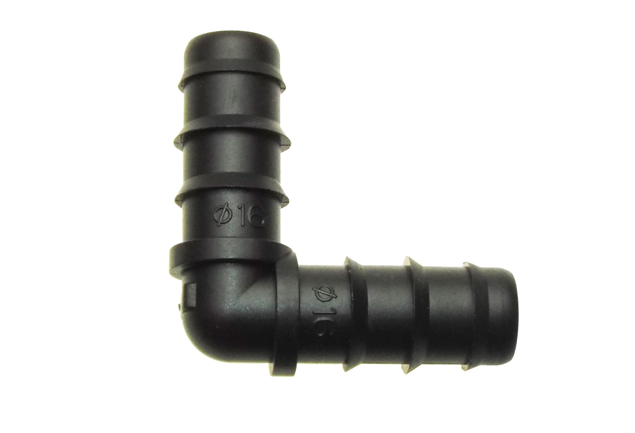 Cost Wise 13Mm(I/D) 16Mm(O/D) Connectors/Fittings For A Garden Automatic Irrigation System, Tee,Elbow,Bung,Straight,Valves.by Cost Wise®,The Irrigation Specialists (Elbow X5)