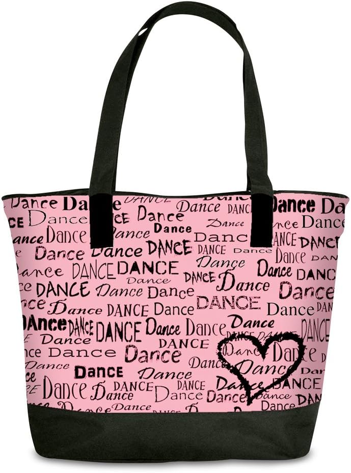 DansBagz by Danshuz Dance is in My Heart Tote O/S PINK