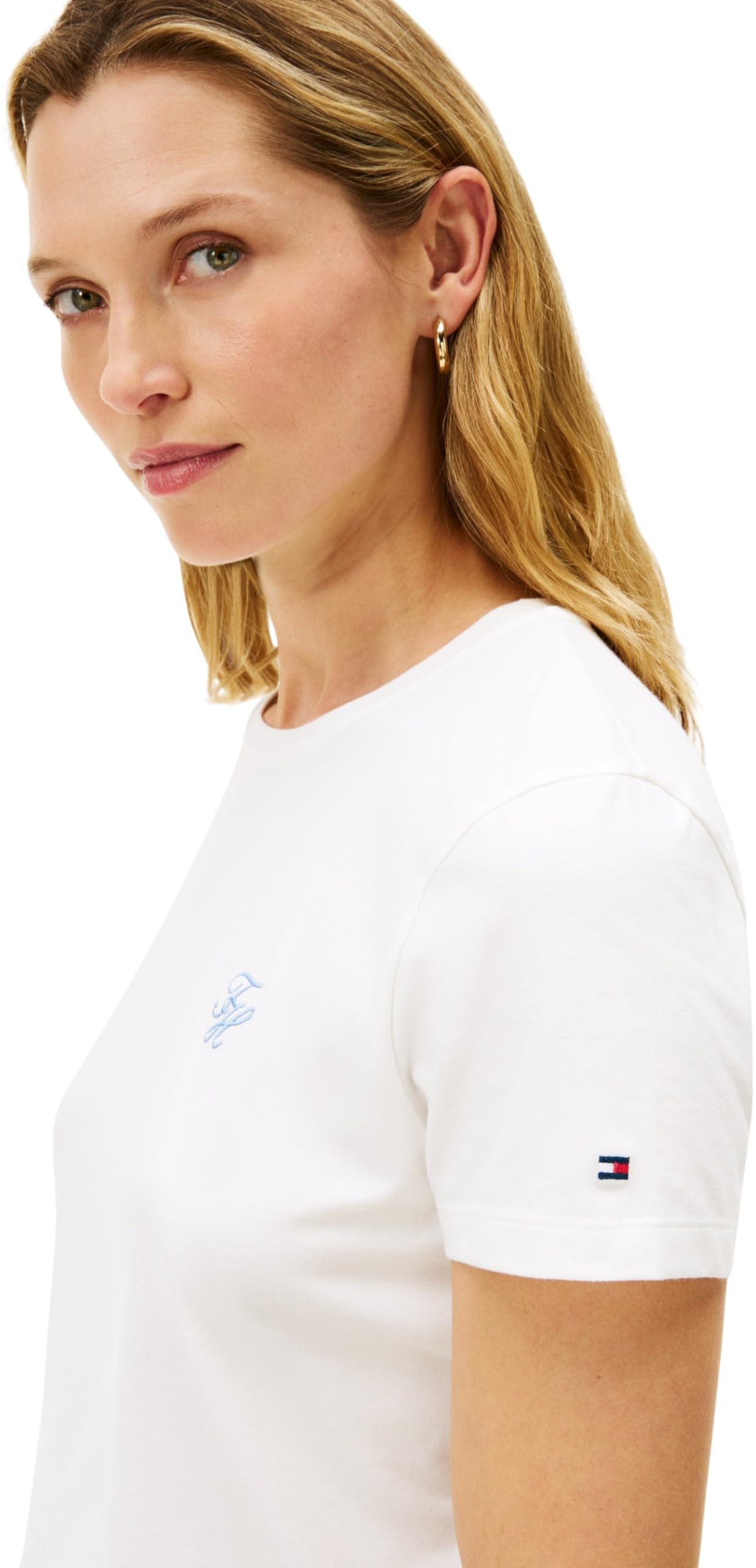Tommy Hilfiger T-Shirt Donna Art WW0WW47809