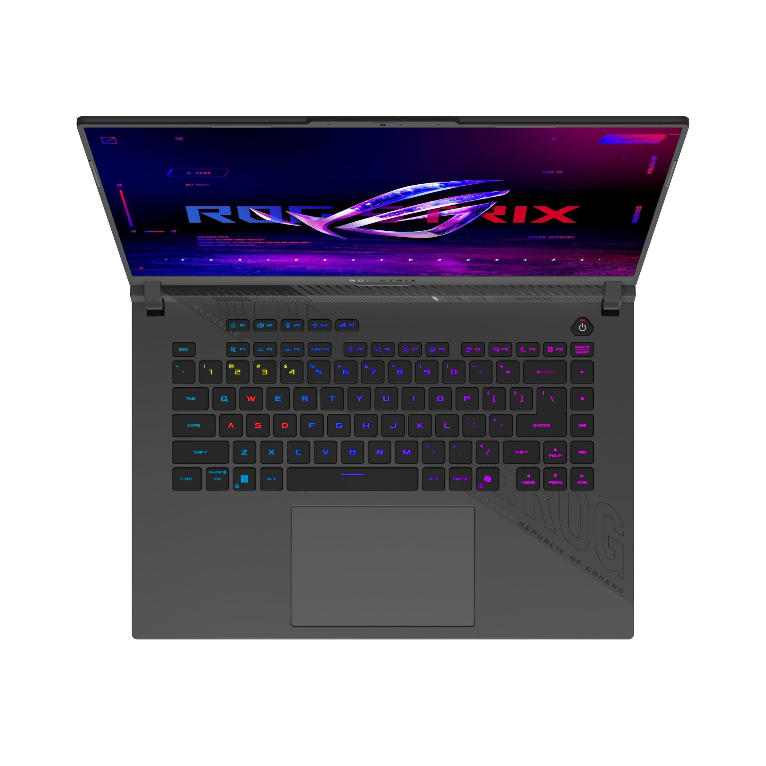 ASUS ROG Strix G16 G614FM Computer portatile | 16" WUXGA 165 Hz/3ms 16:9 IPS Display | AMD Ryzen 99955HX | 16 GB di RAM | SSD 1 TB | NVIDIA RTX 5060 | Win11 Home | QWERTZ | Eclipse Grey 3 mesi