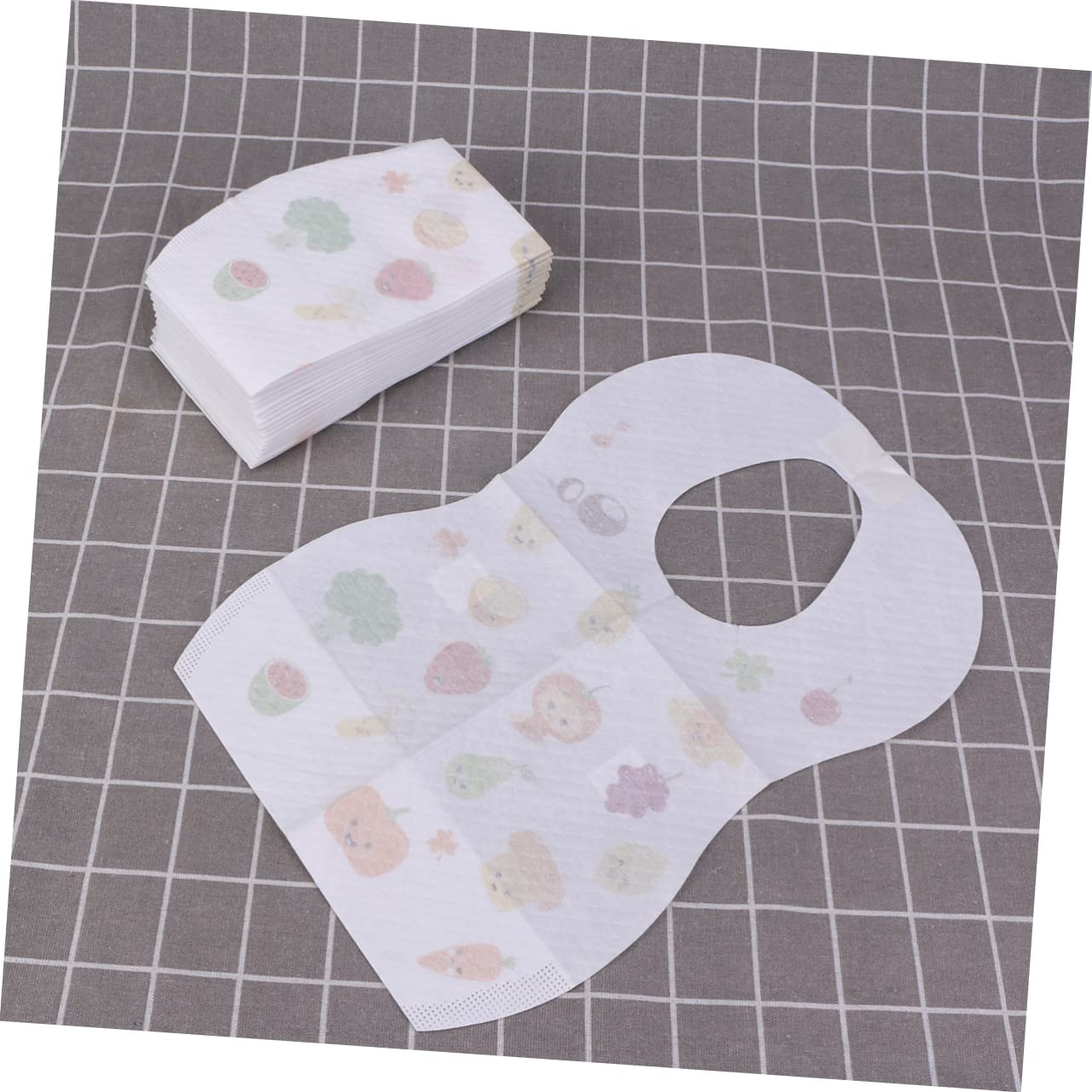 Toyvian 40 Pièces Pochette À Bavoirs Pochette À Bavoir Pour Enfants En Bas Âge r Rotatif Serviette Pour Enfants Serviettes Pour r Bébé Gant De Toilette Jetable r À