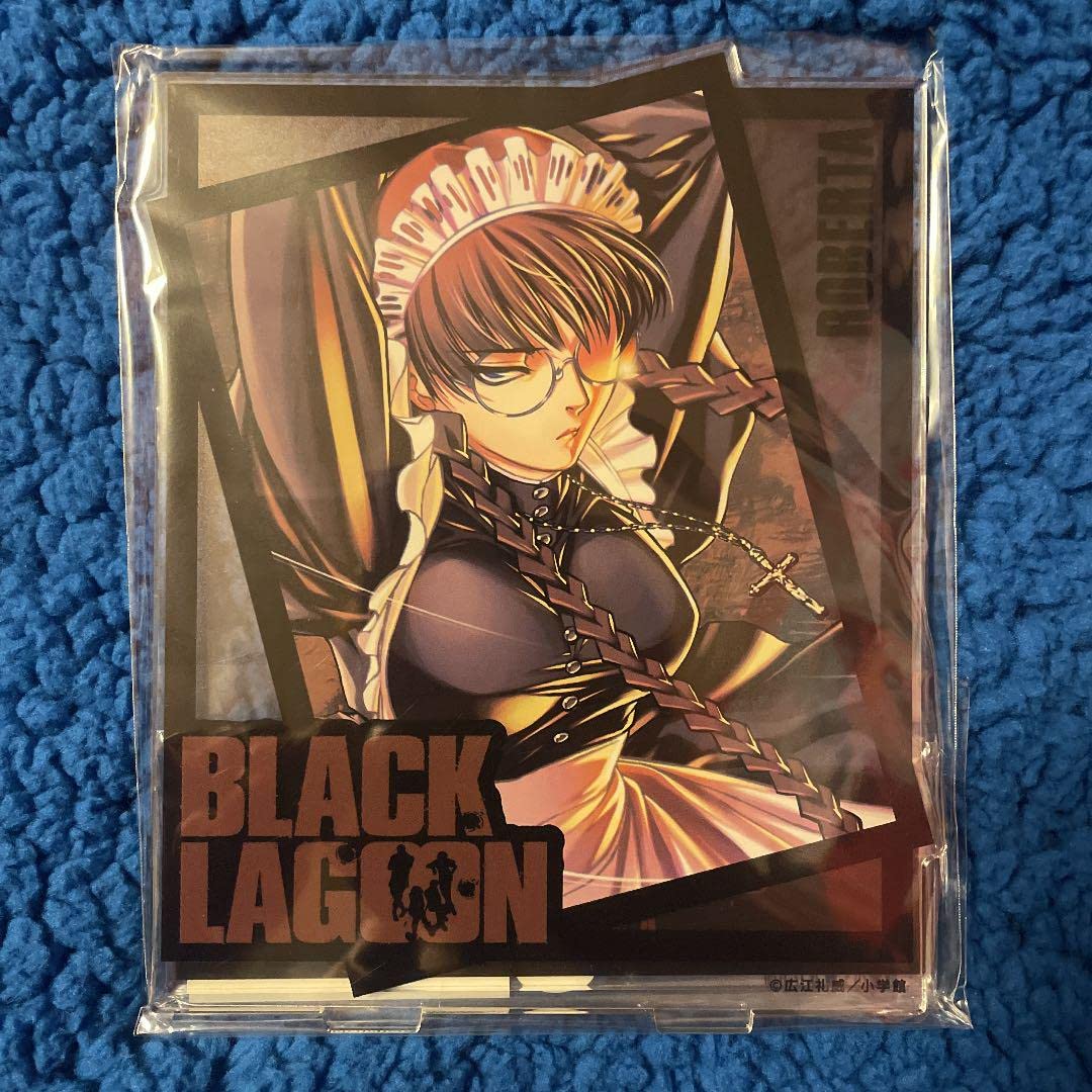 Amazon.co.jp: ブラックラグーン アクリル スタンド ロベルタ アクスタ
