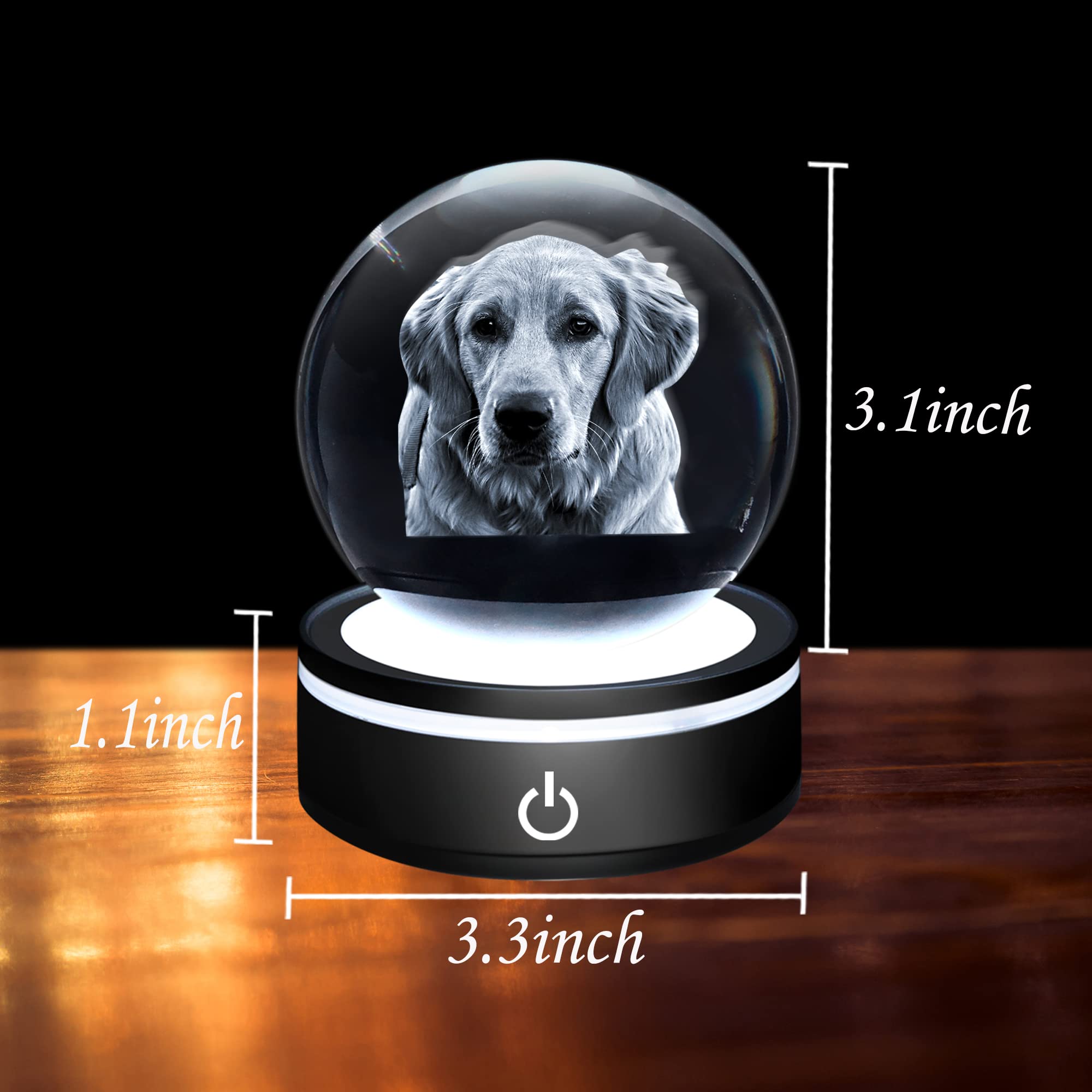 Memoriale per cane Golden Retriever, regali per la perdita di un animale domestico, poesia per cane deceduto, regalo di condoglianze per Golden Retriever, disegno a sublimazione PNG, nel mio cuore