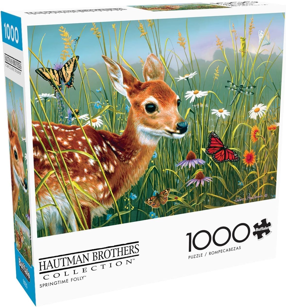 Buffalo Games - Jim Hautman - Springtime Folly - 1000 Piece Jigsaw Puzzle for Adults Challenging Puzzle Perfect for Game Nights - Finished Puzzle Size is 26.75 x 19.75