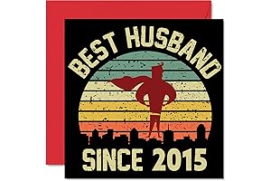 9th Anniversary Card for Him: Pottery Anniversary Gifts for Husband from Wife