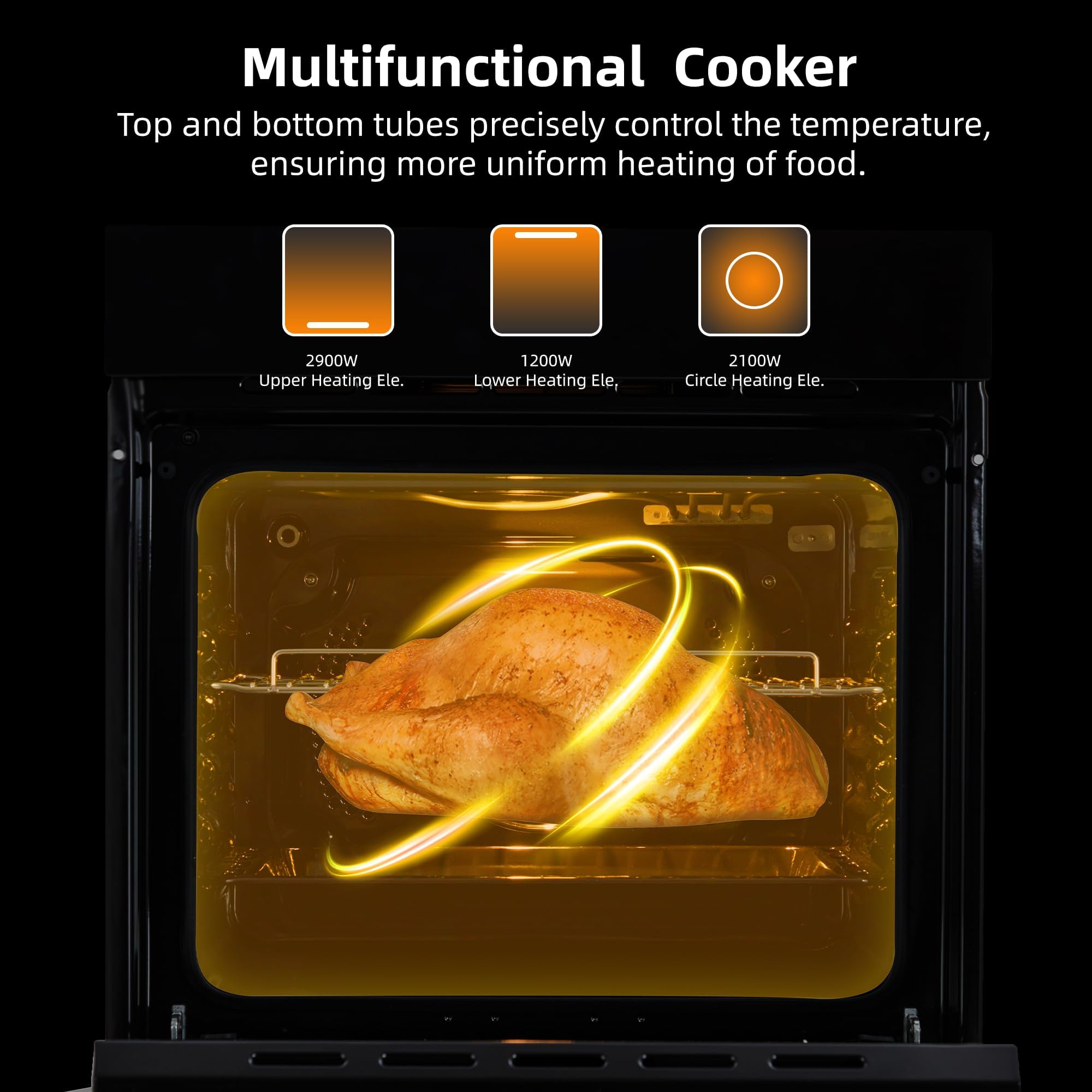 Photo 1 of 24 Inch Built-in Electric Single Wall Oven
