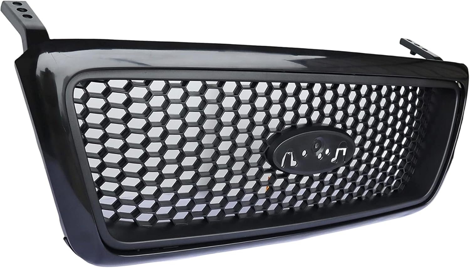 Perfit Liner Front Grill Black Grille With Honeycomb Insert Compatible With 2004-2008 Ford F-150 FO1200415 4L3Z8200CAPTM